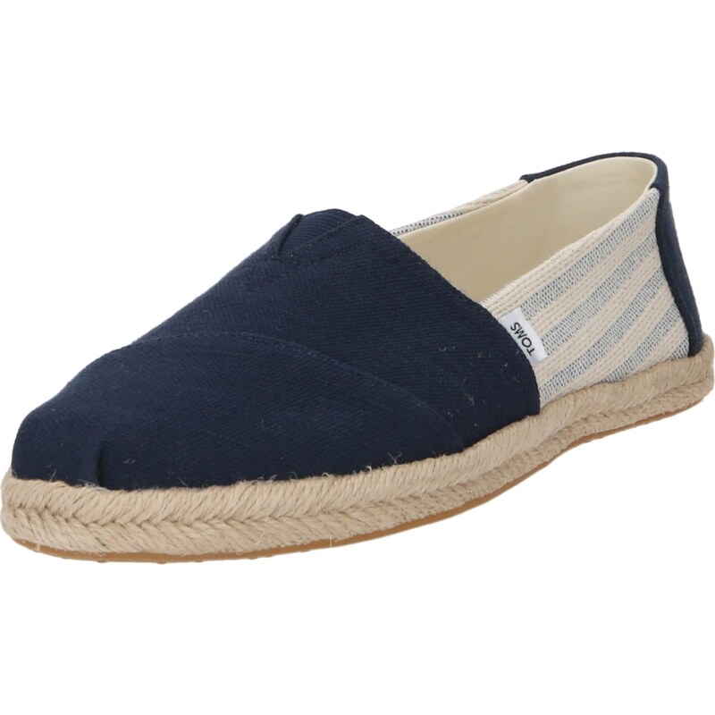 TOMS Espadrilky 'ALPARGATA ROPE' béžová / námořnická modř