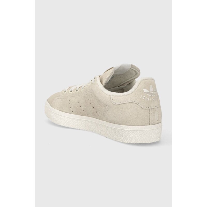 Semišové sneakers boty adidas Originals Stan Smith CS W béžová barva, IG0344
