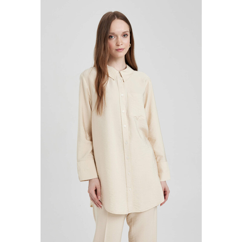 DEFACTO Regular Fit Long Sleeve Tunic