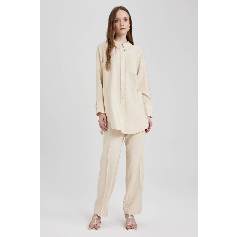 DEFACTO Regular Fit Long Sleeve Tunic