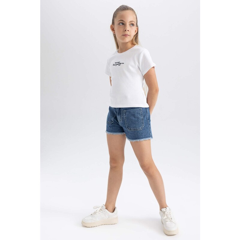 DEFACTO Girl Cargo Fit Short