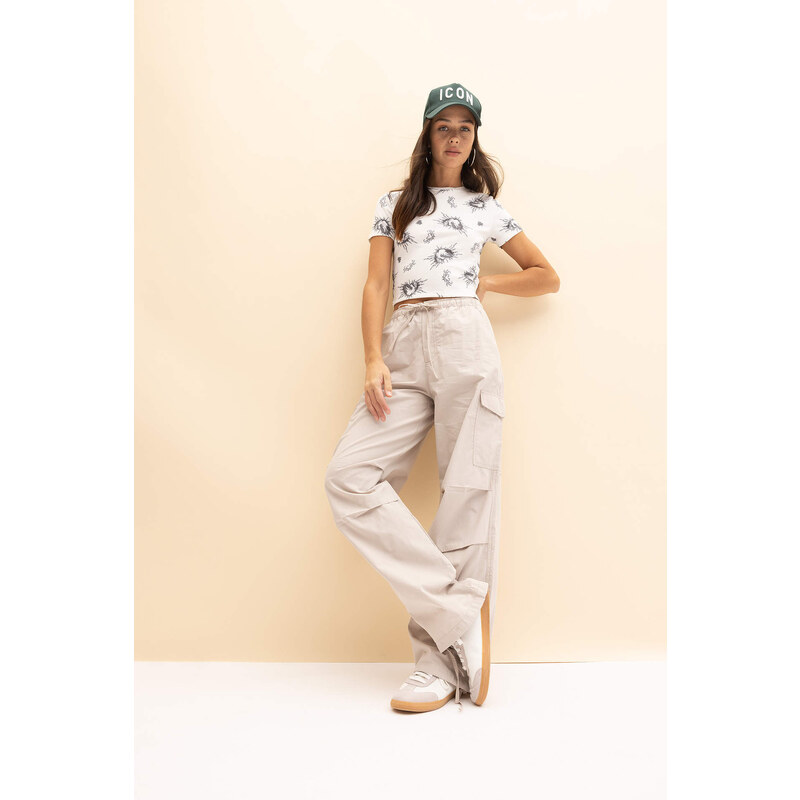 DEFACTO Parachute Poplin Pants