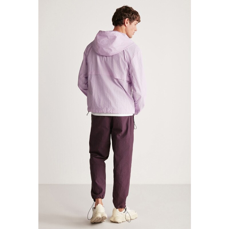 GRIMELANGE Terry Parachute Comfort Burgundy Single Trousers