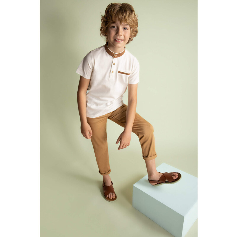 DEFACTO Boy Regular Fit Gabardine Trousers