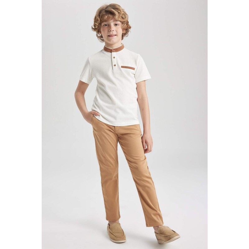 DEFACTO Boy Regular Fit Gabardine Trousers