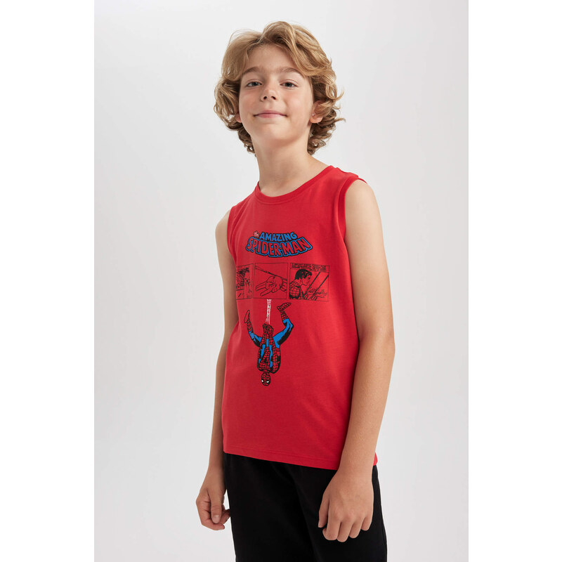 DEFACTO Boy Regular Fit Spiderman Licensed Undershirt