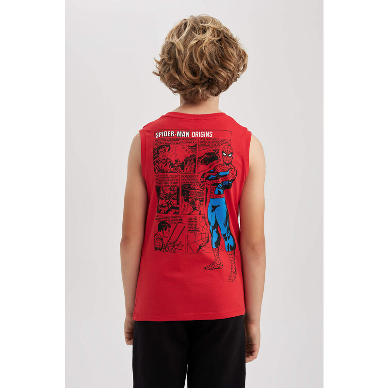 DEFACTO Boy Regular Fit Spiderman Licensed Undershirt