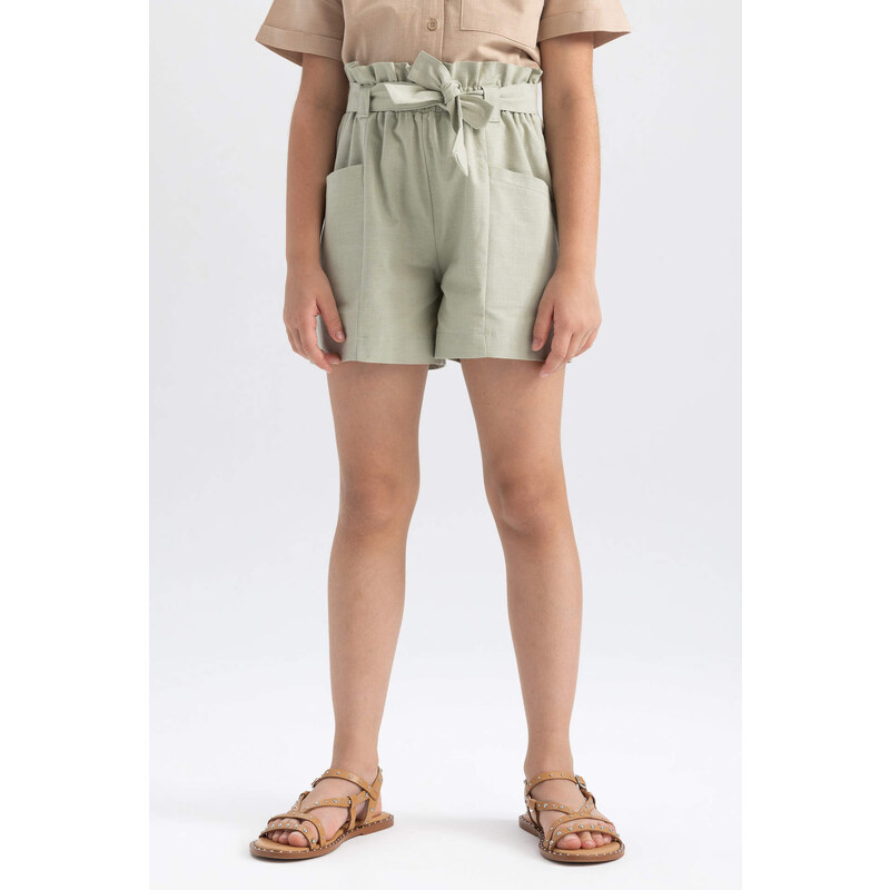 DEFACTO Girl Paperbag Fit Short