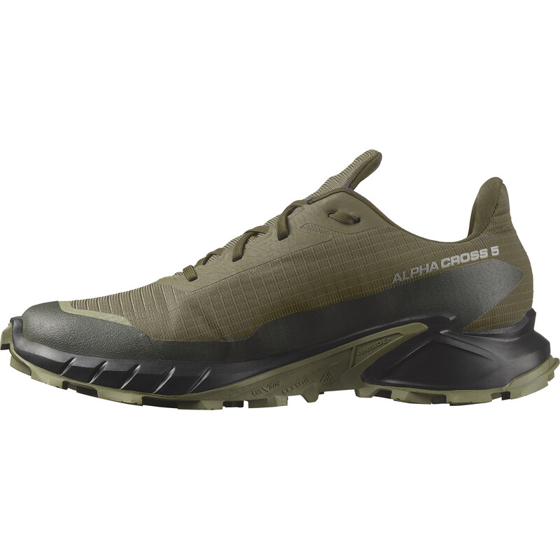 Pánské Boty SALOMON ALPHACROSS 5 GTX L47310300 – Olivová