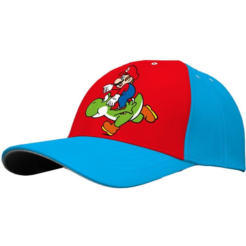 Fashion.uk Dětská kšiltovka Super Mario a Yoshi