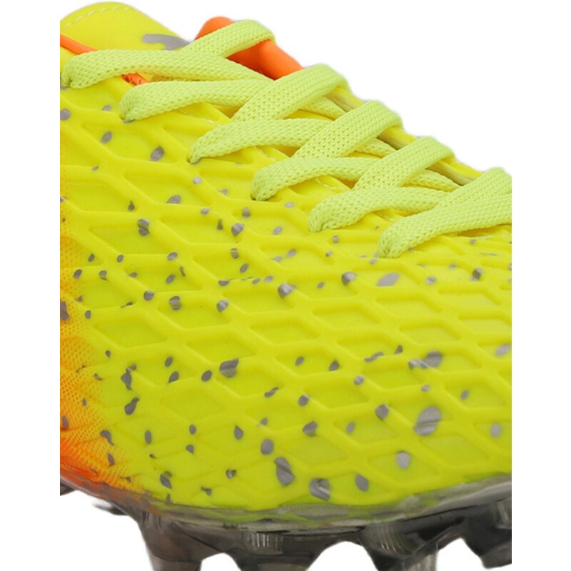 Slazenger Hania Krp Football Boys Turf Shoes Neon Yellow.