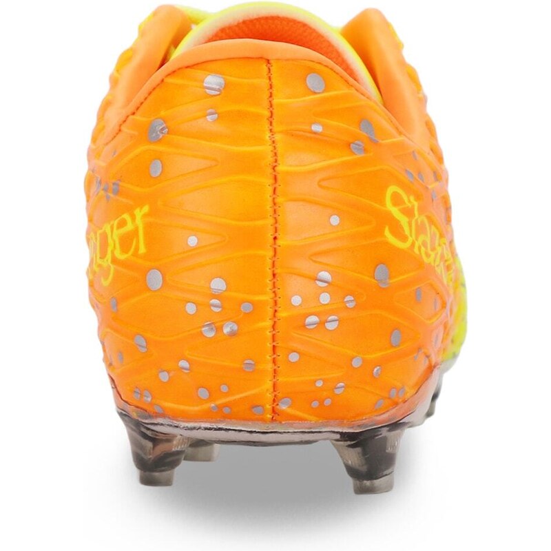Slazenger Hania Krp Football Boys Turf Shoes Neon Yellow.