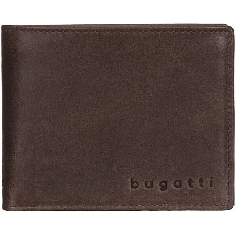 Bugatti Pánská kožená peněženka VOLO 49217702 hnědá