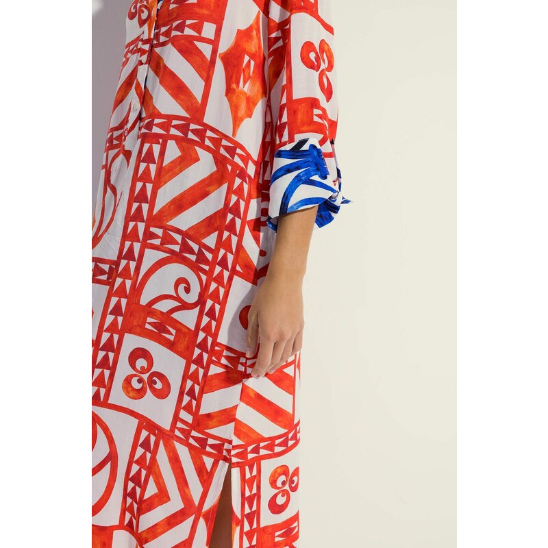 Nefes Istanbul X Defacto Patterned Kimono