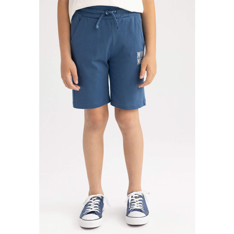 DEFACTO Boy Regular Fit Combed Cotton Shorts