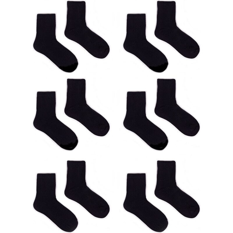 Yoclub Kids's Plain Socks 6-Pack SKA-0057C-3400-002