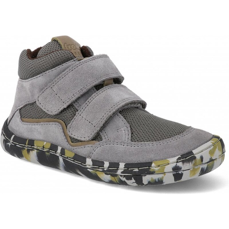 Barefoot dětské kotníkové boty Froddo - Autumn T šedé