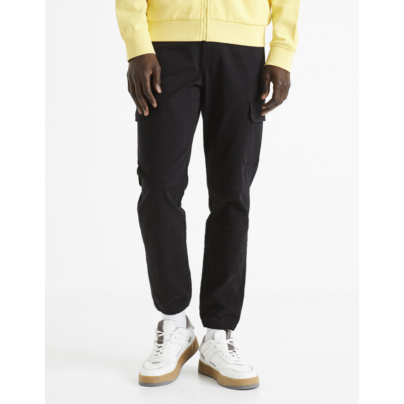 Celio Kalhoty slim cargo Dolyte - Pánské