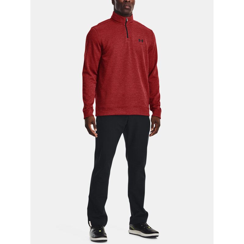 Under Armour Mikina UA Storm SweaterFleece QZ-RED - Pánské