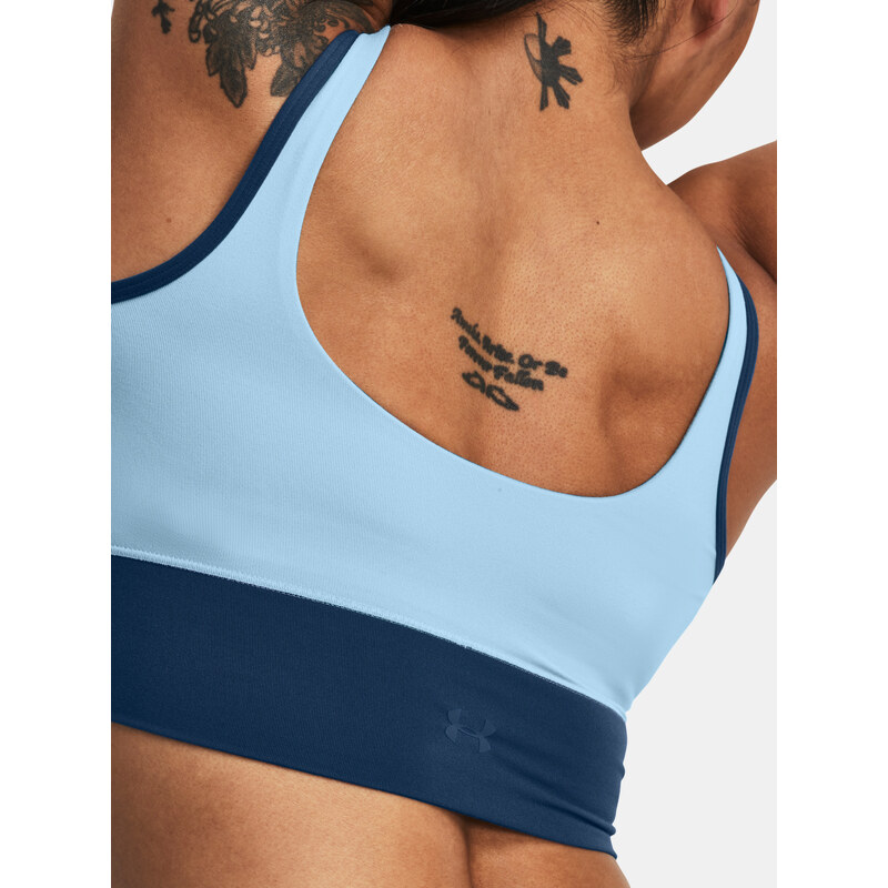 Under Armour Tílko Meridian Fitted Crop Tank-BLU - Dámské