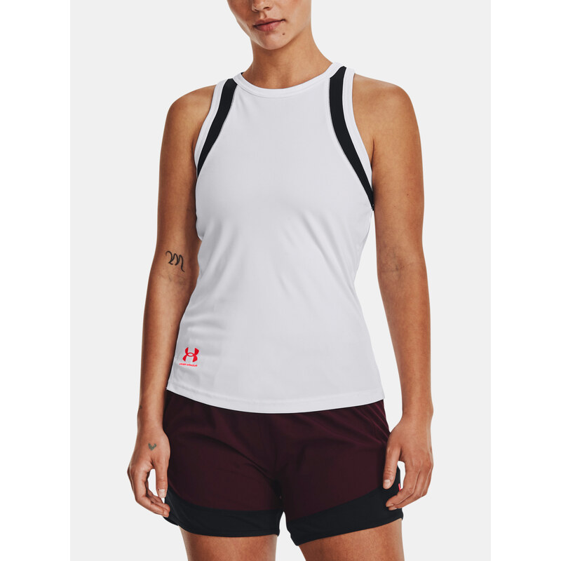 Under Armour Tílko UA W's Ch. Pro Tank-WHT - Dámské