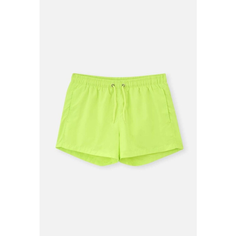 Dagi Neon Green Micro Short Straight Shorts