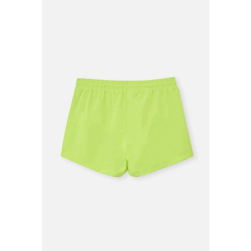 Dagi Neon Green Micro Short Straight Shorts