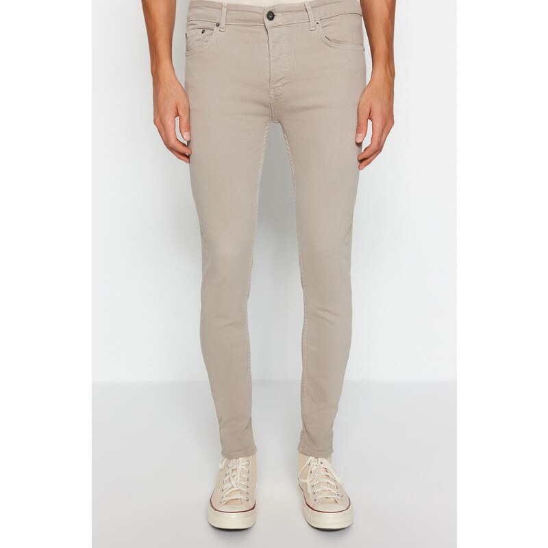 Trendyol Beige Skinny Fit Jeans Denim Trousers