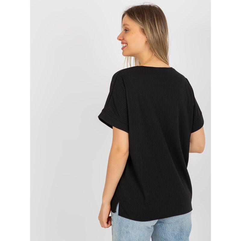 Dámská halenka LK BZ model 18309969 černá - FPrice