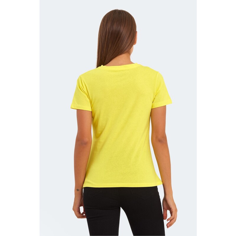 Slazenger KRISTEN I Women's T-Shirt Yellow