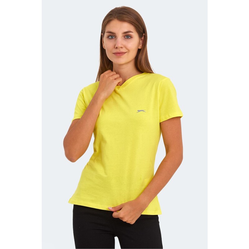 Slazenger KRISTEN I Women's T-Shirt Yellow