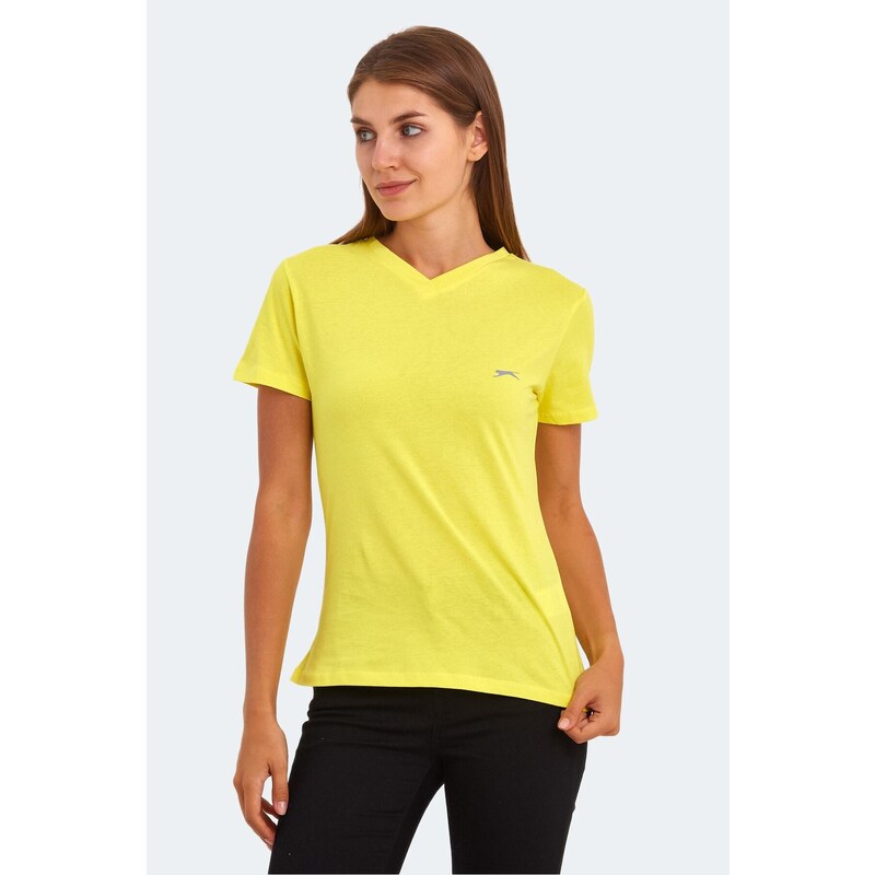 Slazenger KRISTEN I Women's T-Shirt Yellow