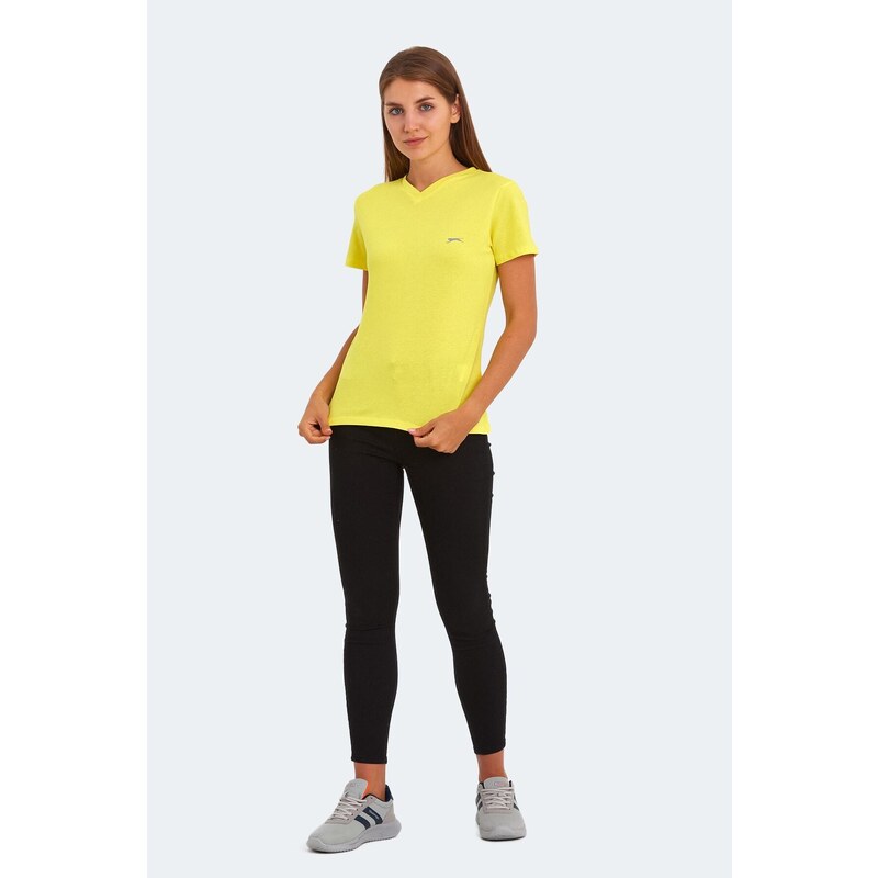 Slazenger KRISTEN I Women's T-Shirt Yellow