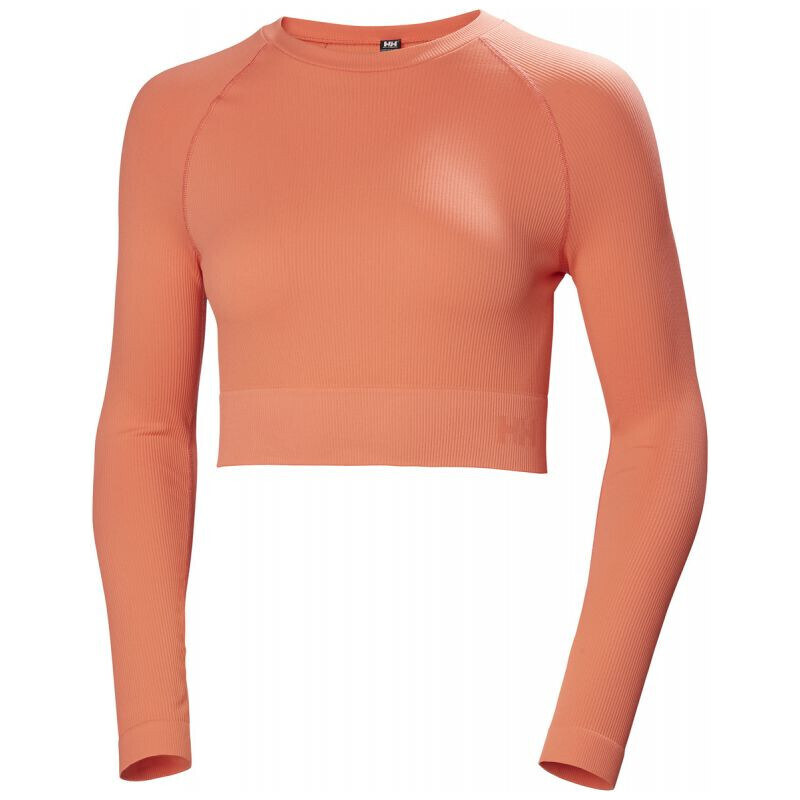 Dámské bezešvé tričko Allure Seamless Crop Top Ls W 53939 284 - Helly Hansen