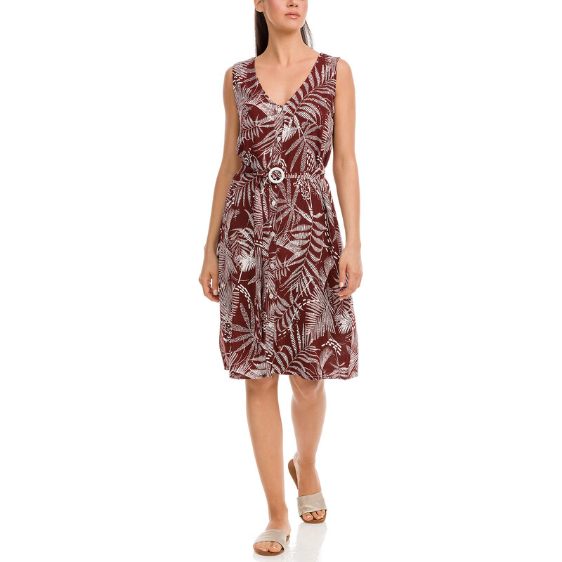 Dámské šaty 12525 terracota - Vamp 113503492