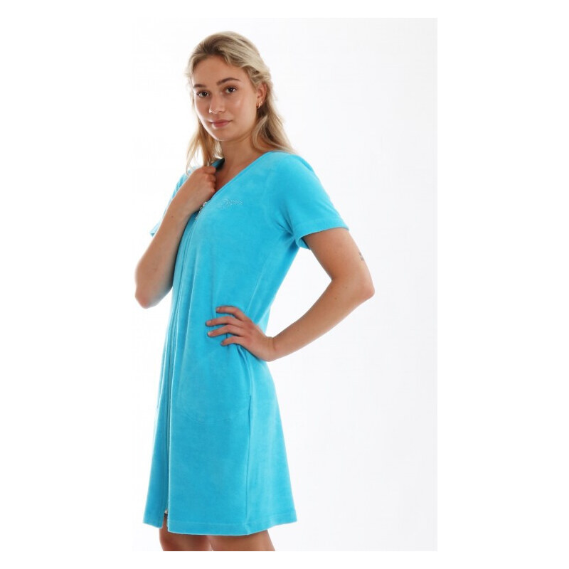 Vestis BARI 5464 3/4 šaty s krátkým rukávem blue atoll