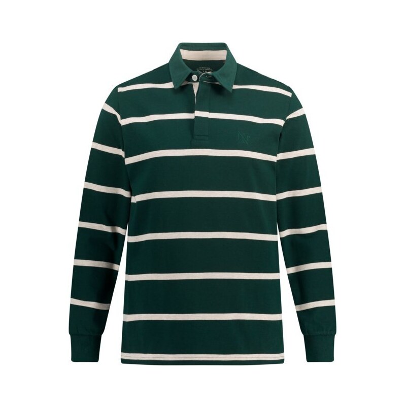 Jp1880, rugby tričko s proužkovaným vzorem zelená