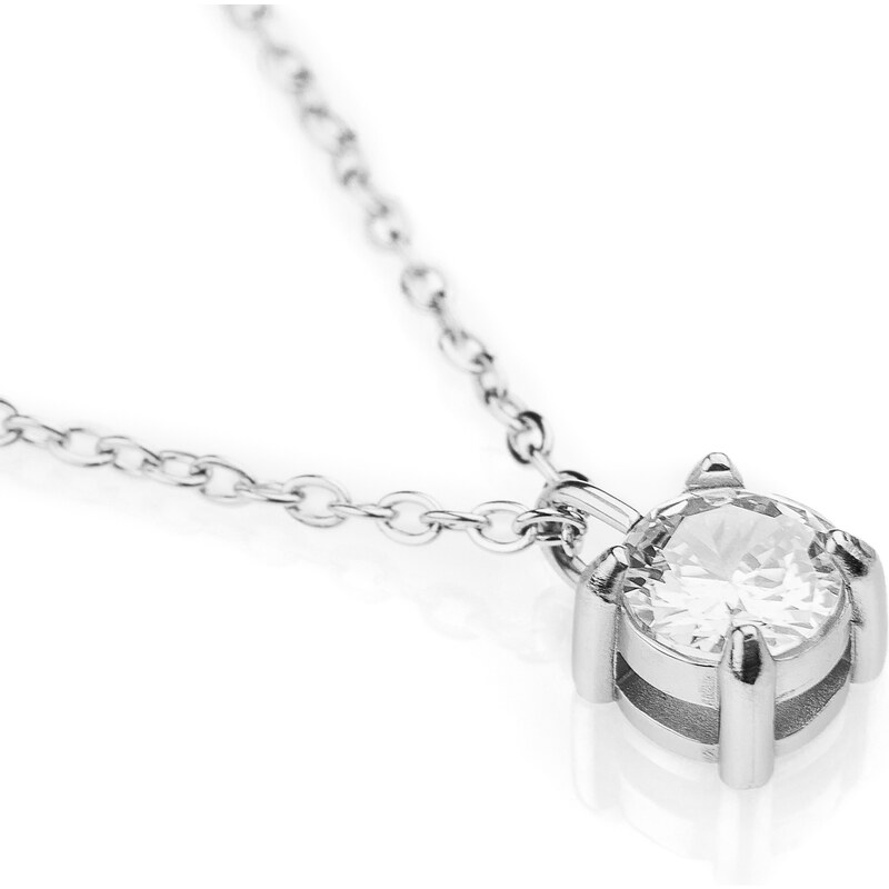 franco bene Diamond stříbrný náhrdelník | 1453