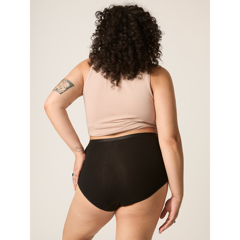 Menstruační kalhotky Modibodi Classic Full Brief Light-Moderate - VYBALENÉ (MODI4017VYB) S