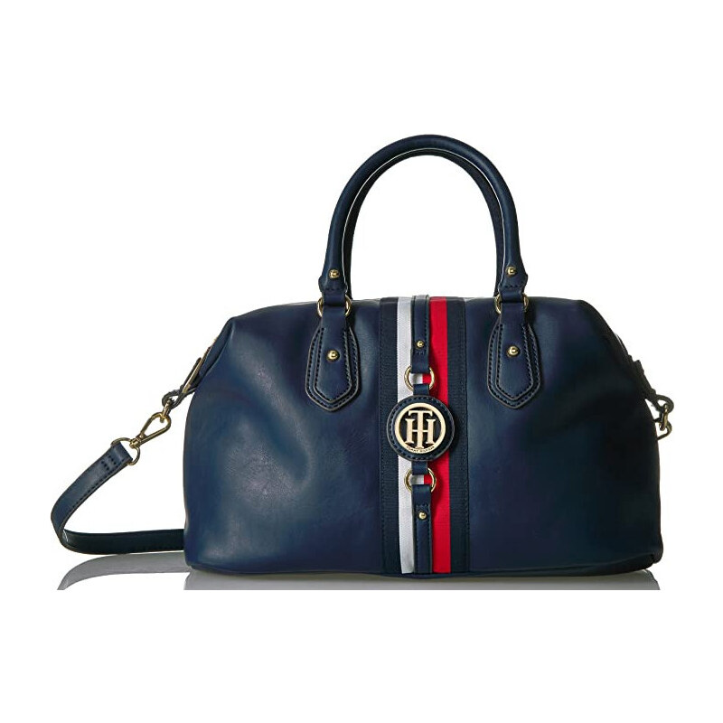 Tommy Hilfiger Women’s Jaden Satchel Crossbody Bag Navy 85034332