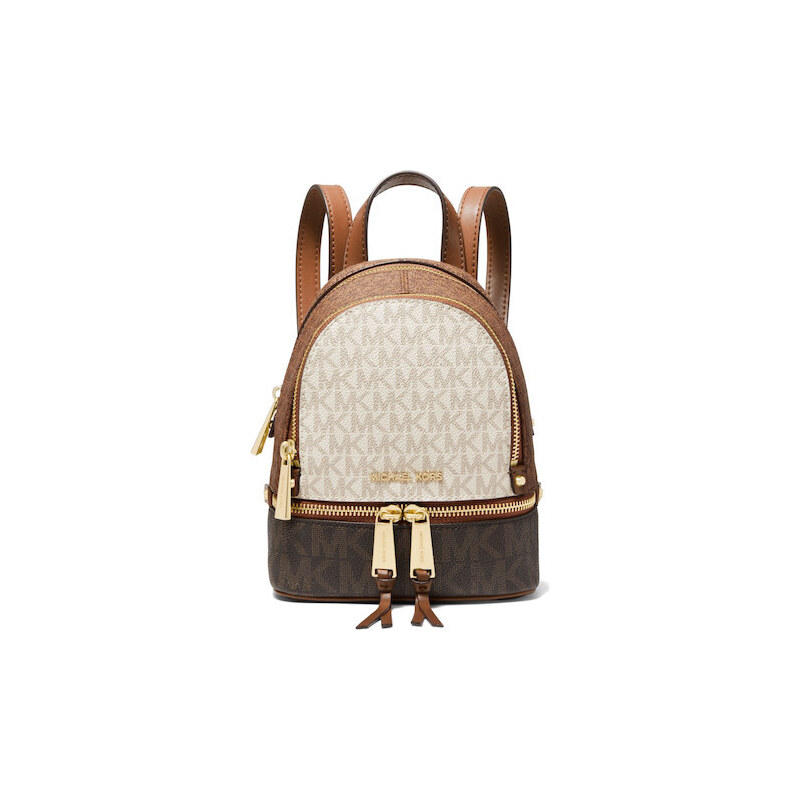 Michael Kors Batoh Rhea Mini Color-Block Logo Backpack Luggage Multi