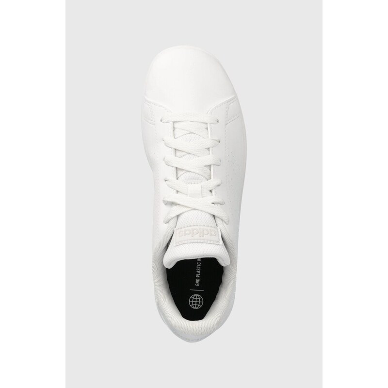 Dětské sneakers boty adidas ADVANTAGE K bílá barva