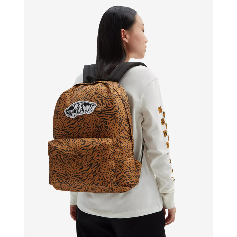 Batoh Vans Wm Realm Backpack Golden Brown/Bl
