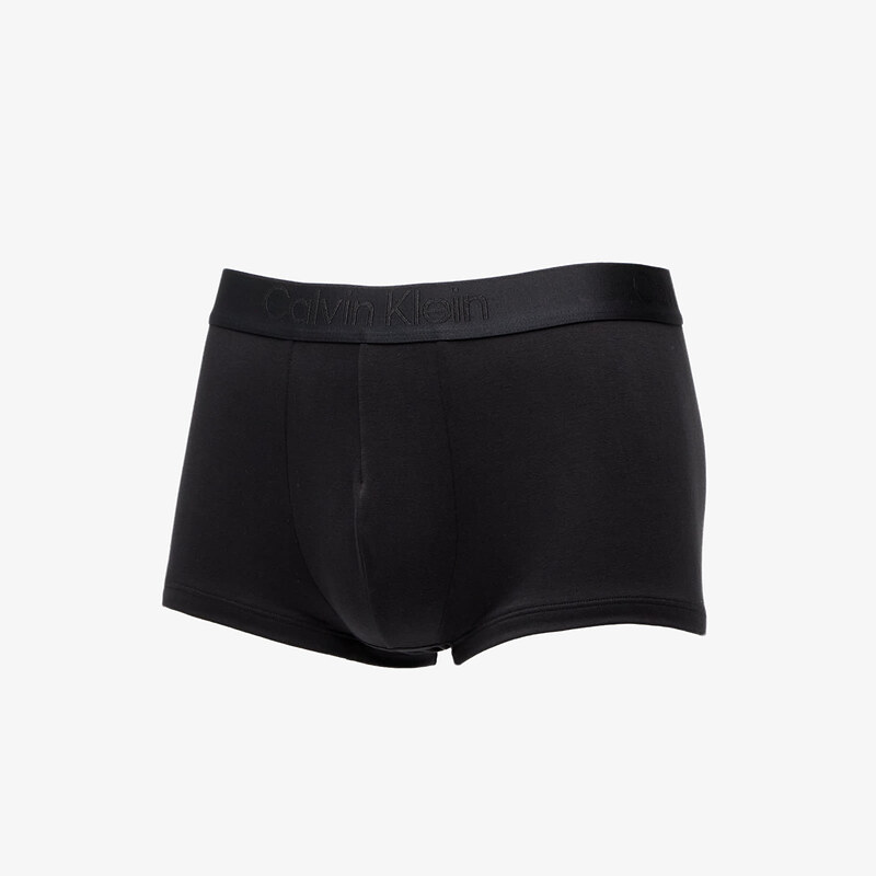 Boxerky Calvin Klein Low Rise Trunk 3-Pack Black/ Blue Shadow/ Grey Sky