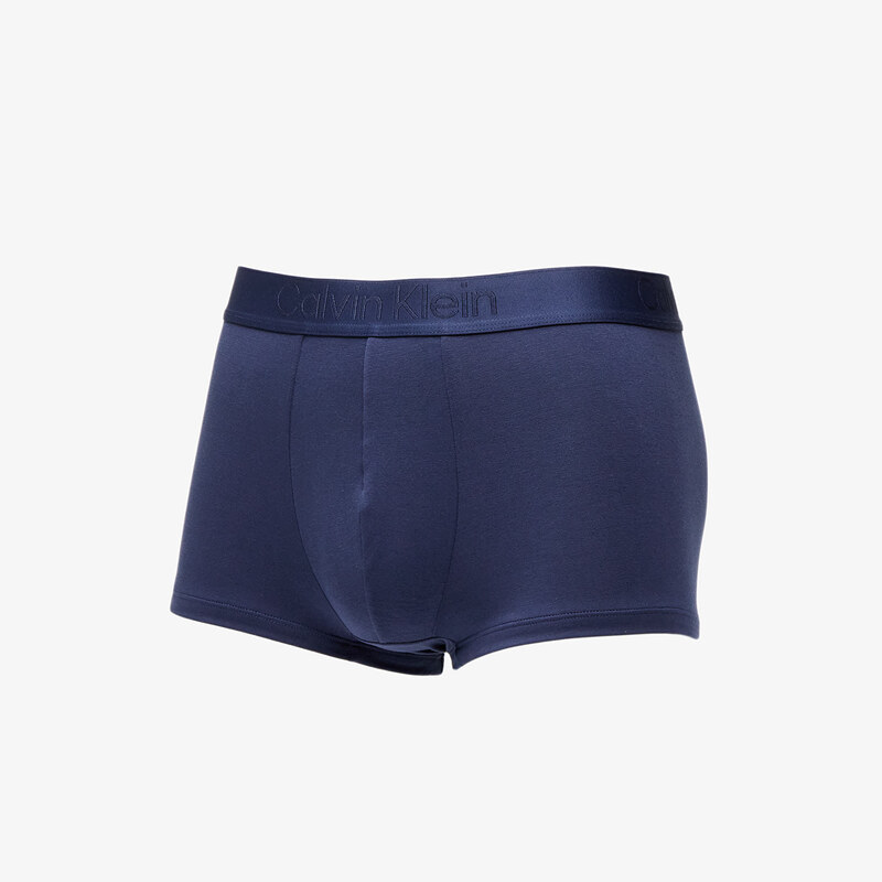 Boxerky Calvin Klein Low Rise Trunk 3-Pack Black/ Blue Shadow/ Grey Sky