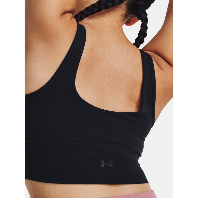 Under Armour Tílko Meridian Fitted Crop Tank-BLK - Dámské