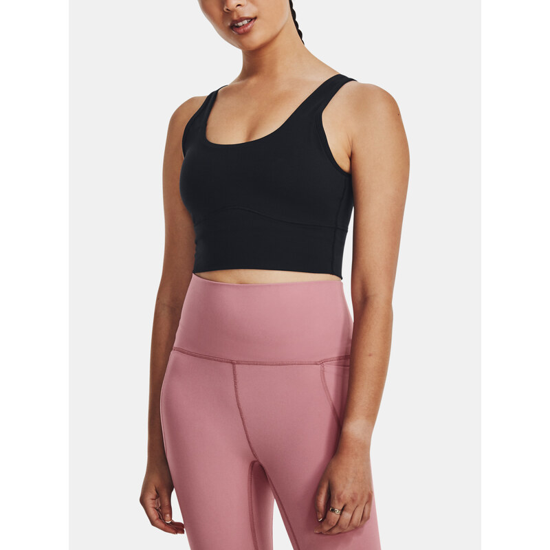 Under Armour Tílko Meridian Fitted Crop Tank-BLK - Dámské