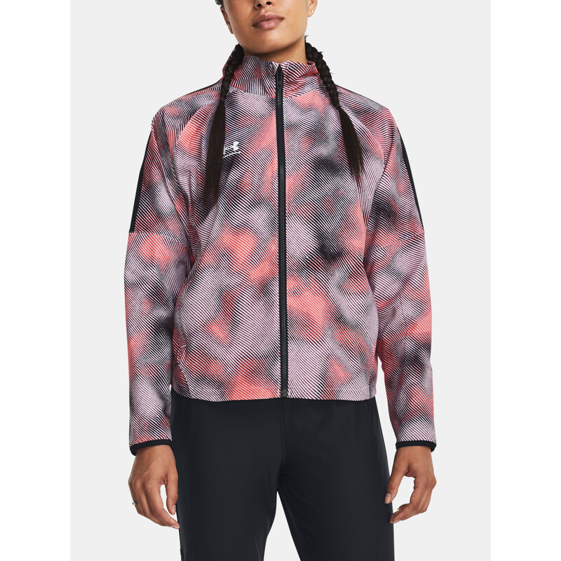 Under Armour Bunda UA Ws Ch. Pro Track PRNT-RED - Dámské 85248485