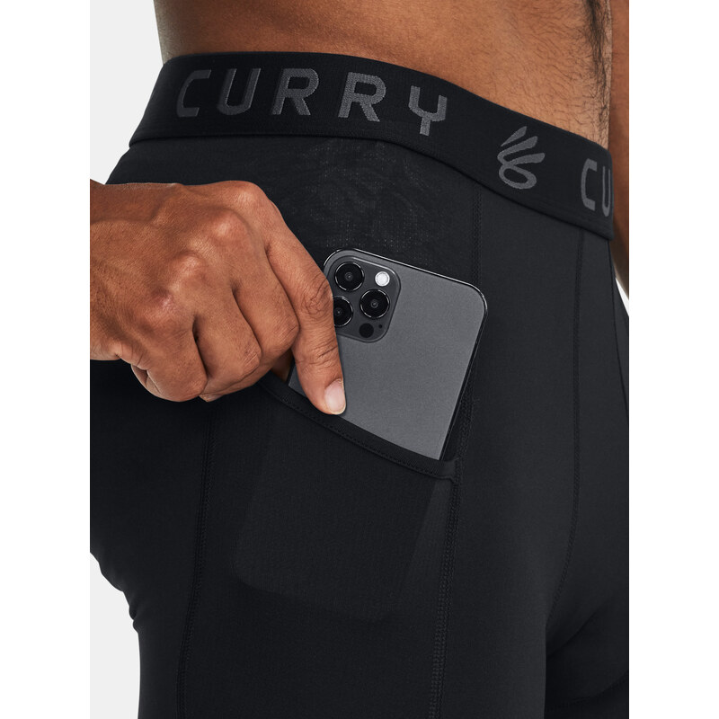 Under Armour Legíny UA Curry Brand 3/4 Lgs-BLK - Pánské