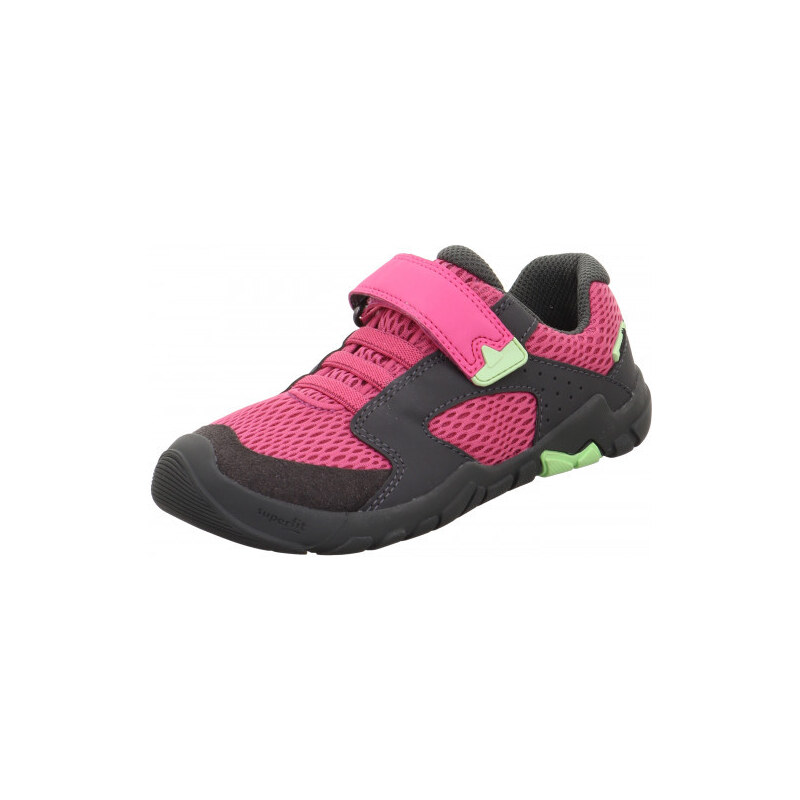Superfit BAREFIT celoroční obuv TRACE Pink/Grau 1-006030-5500